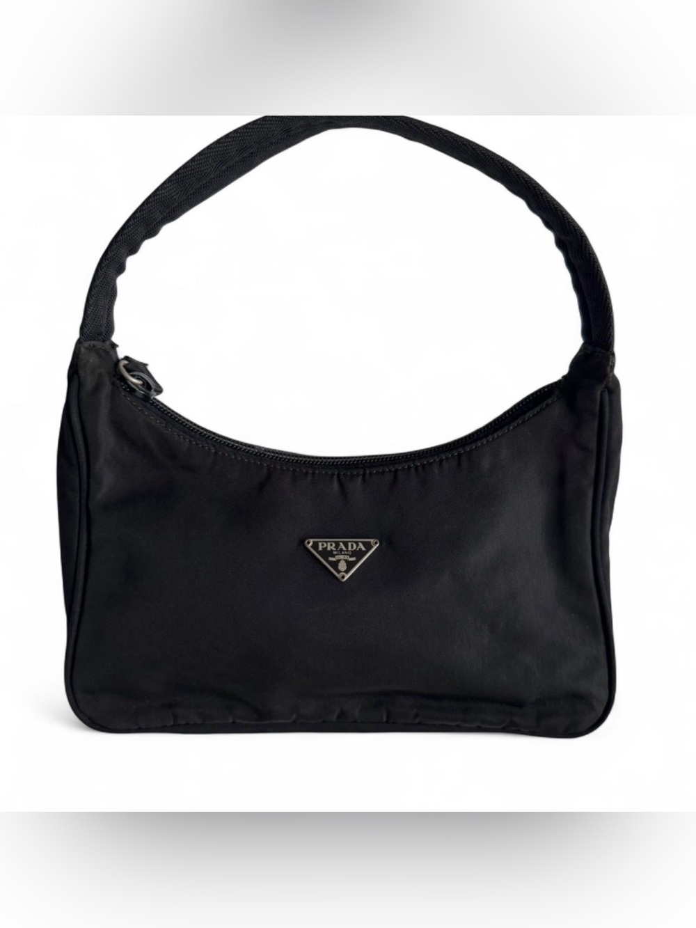 Prada Black Nylon Shoulder Bag